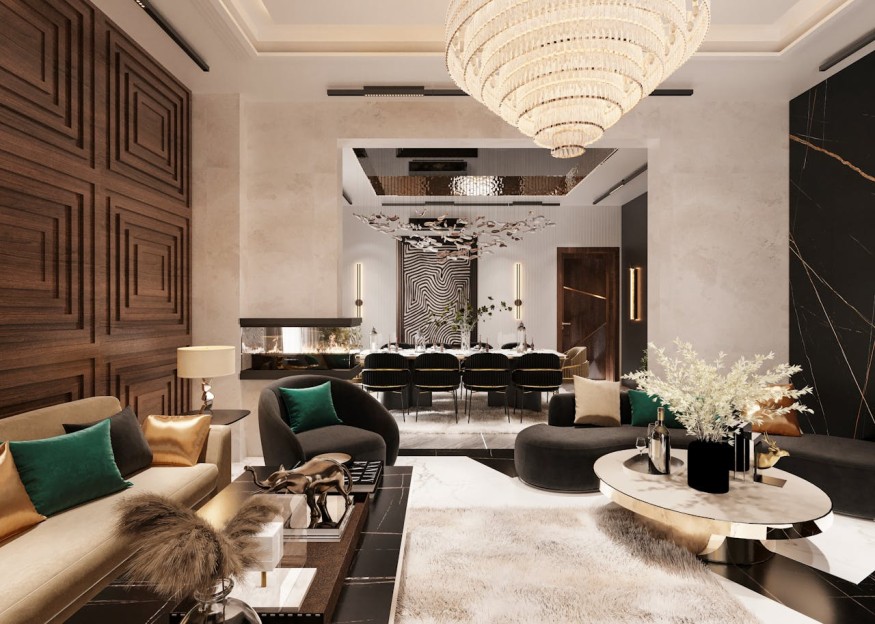 Luxe living room