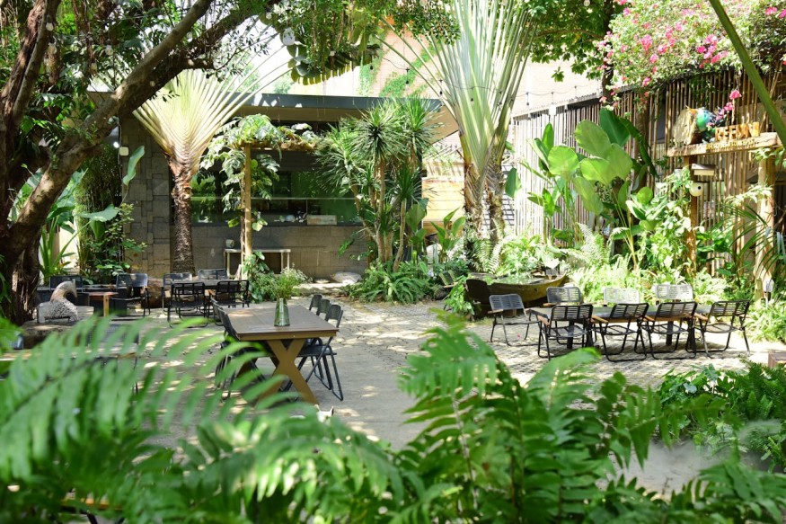 Outdoor garden