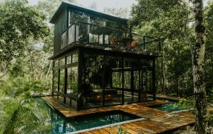 Glass house