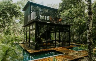 Glass house