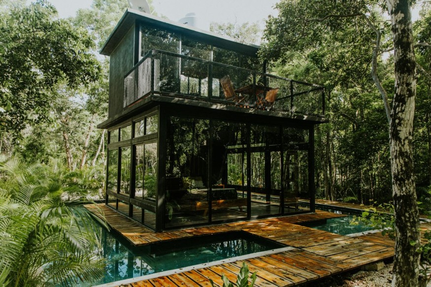 Glass house