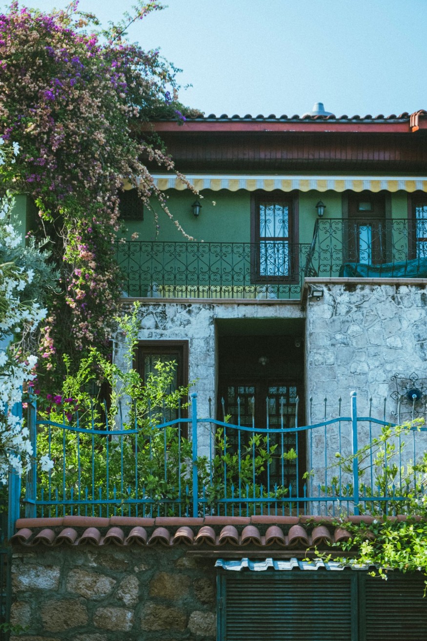 Fenced home