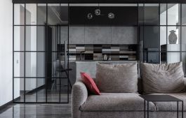 Grey living room