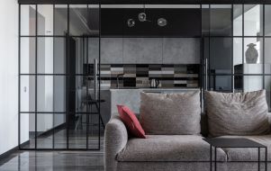 Grey living room