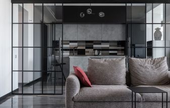 Grey living room