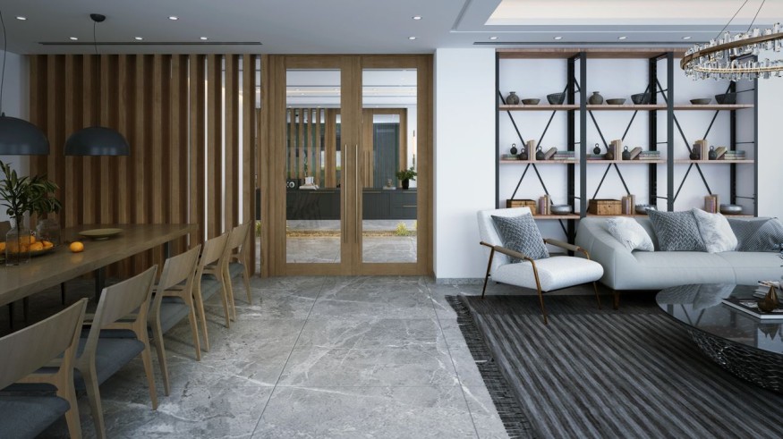 Grey living room