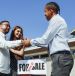 Couple buying a home