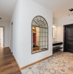 House with mirror