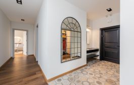 House with mirror