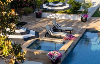 Pool patio
