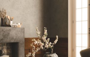 Textured interior