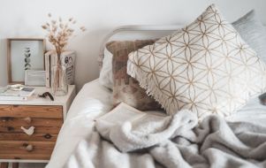 Cozy bed