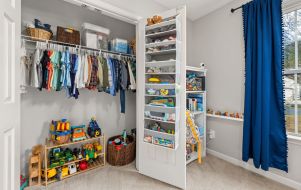 Playroom storage