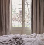 Linen curtain