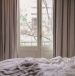 Linen curtain