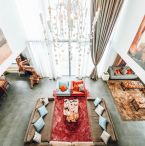 High ceiling