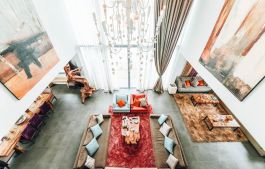 High ceiling