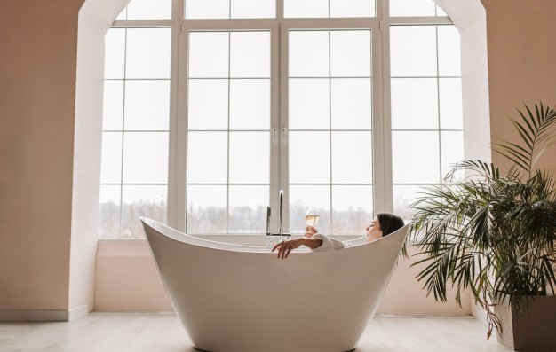 Luxe bathroom