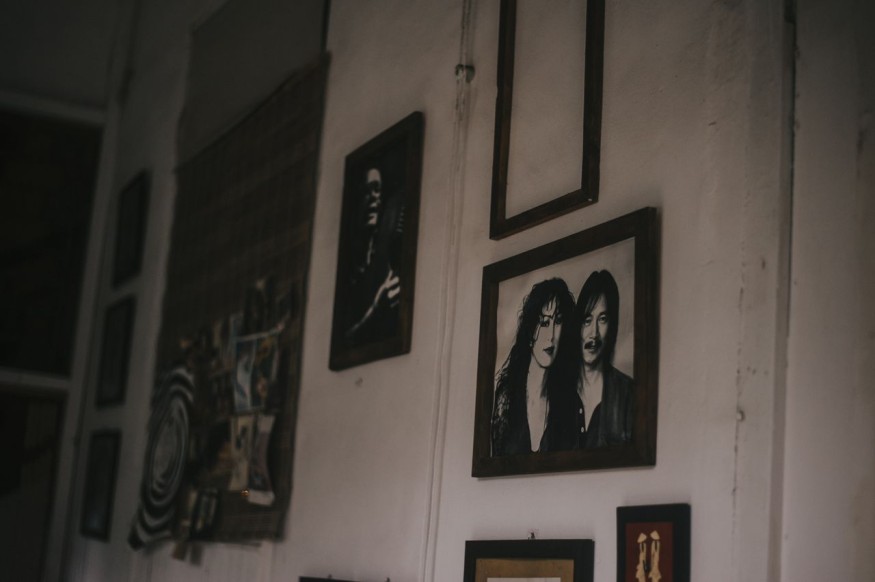 Wall of photos