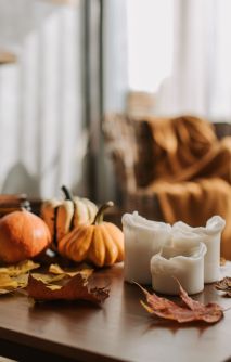 Home interior for fall