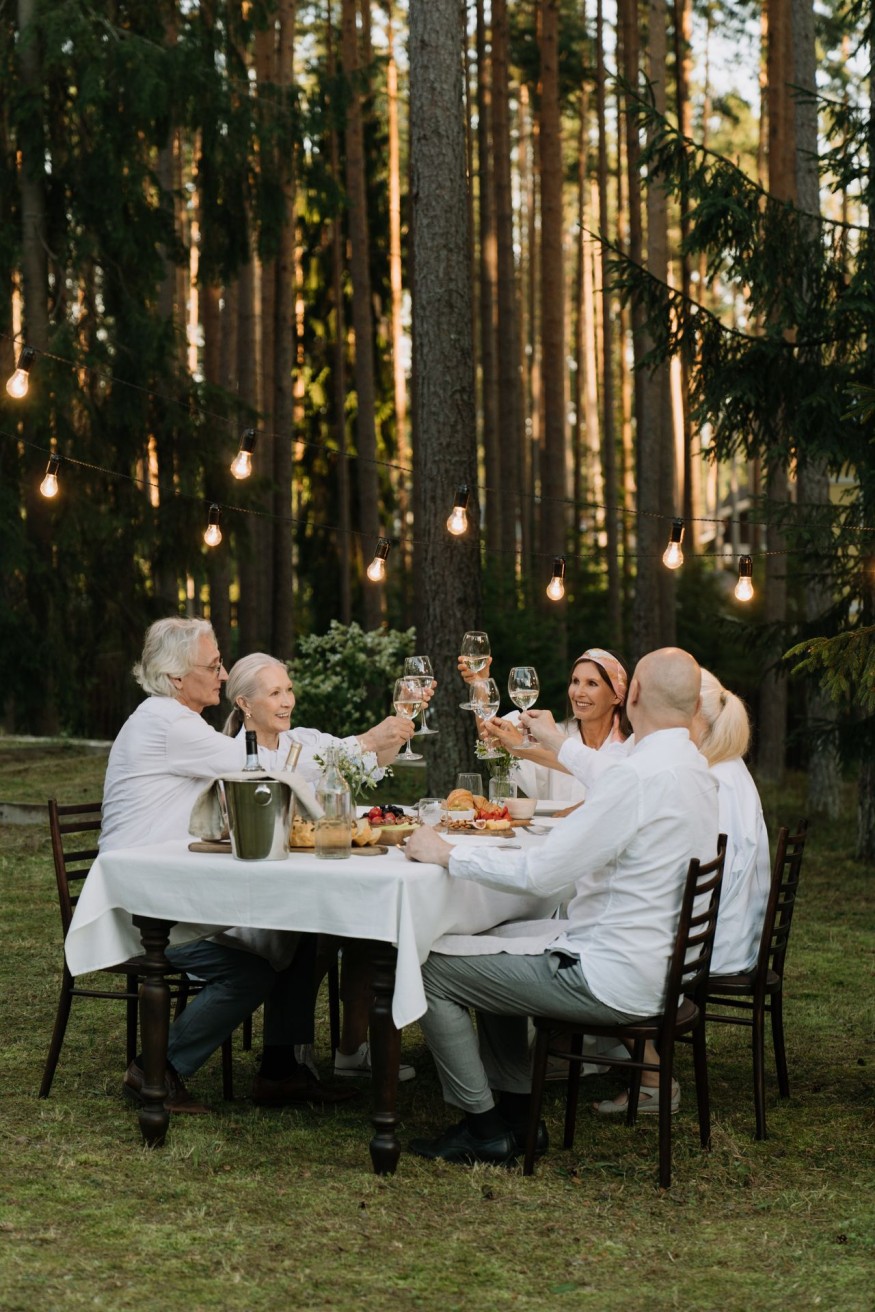 outdoor party