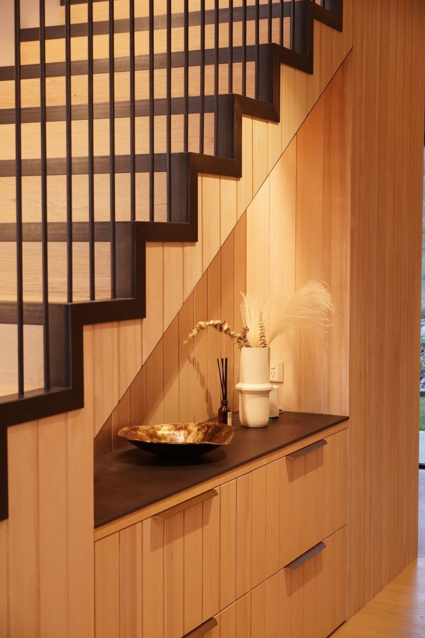 Space under the stairs