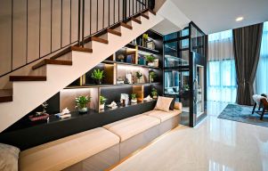 Space under the stairs
