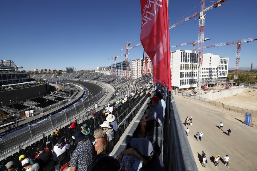 This picture shows a general view of "La Monumental" turn