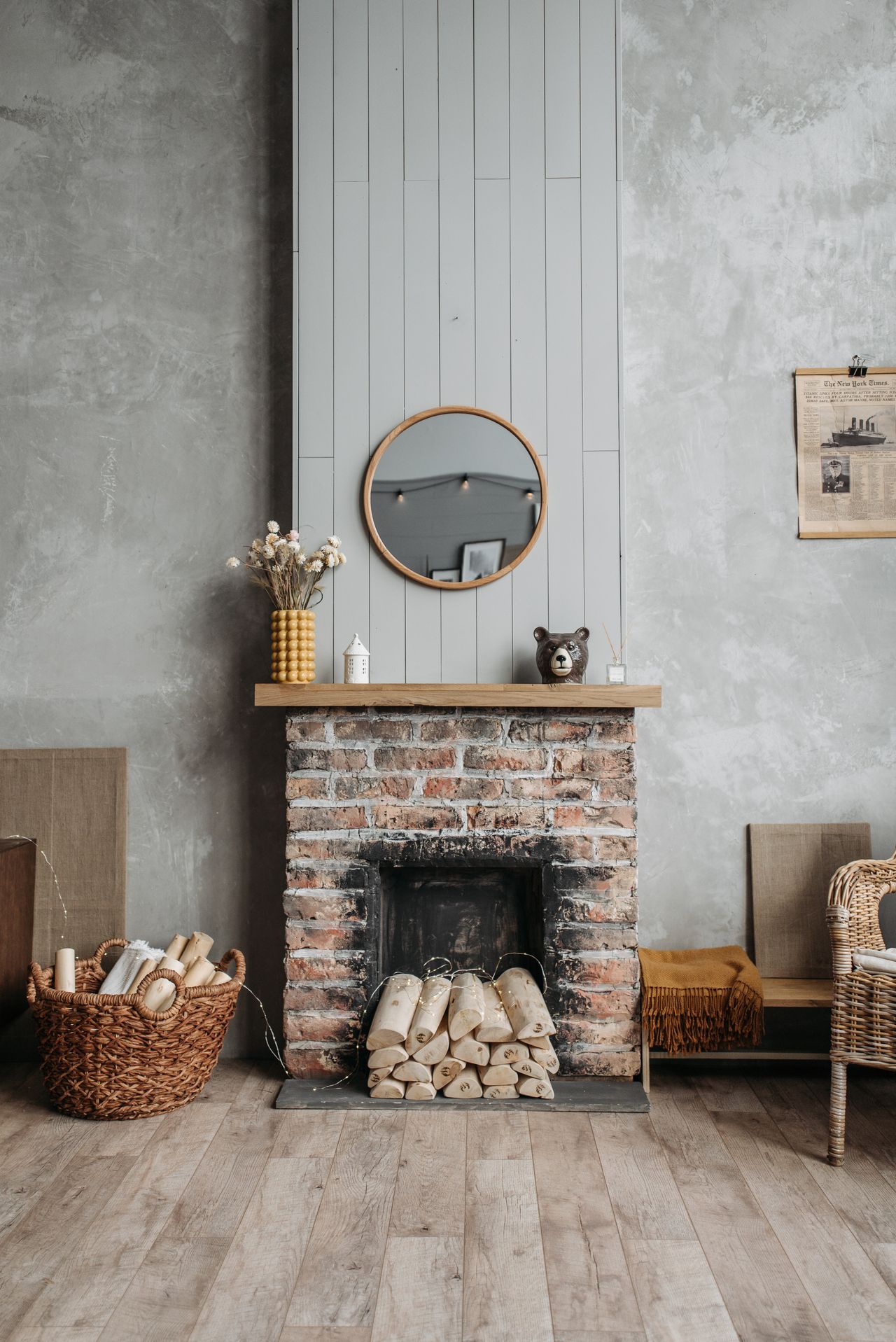 fireplace