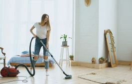 cleaning woman