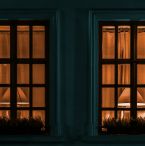 Window at night