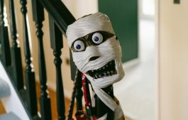 Halloween staircase