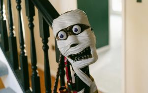Halloween staircase