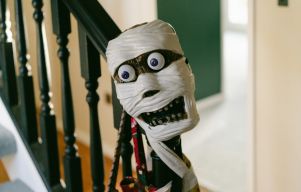 Halloween staircase