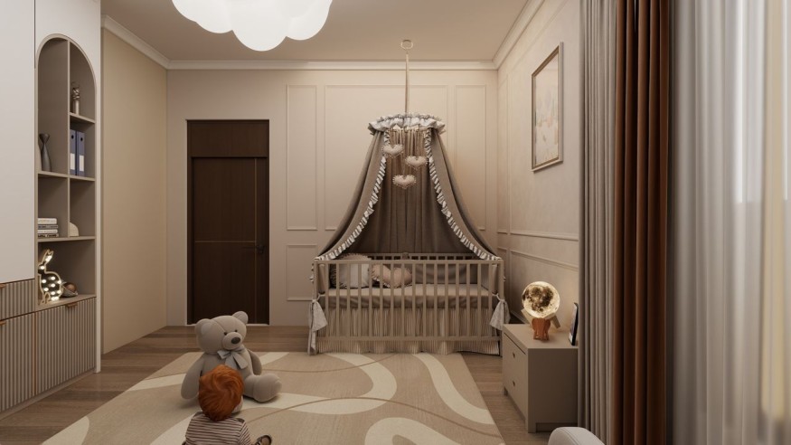 Beige nursery