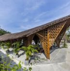 BambuBuild's Keeng Seafood Restaurant Utilizes Bamboo as Both Structural and Decorative Element for an Environmentally Friendly Architectural Design