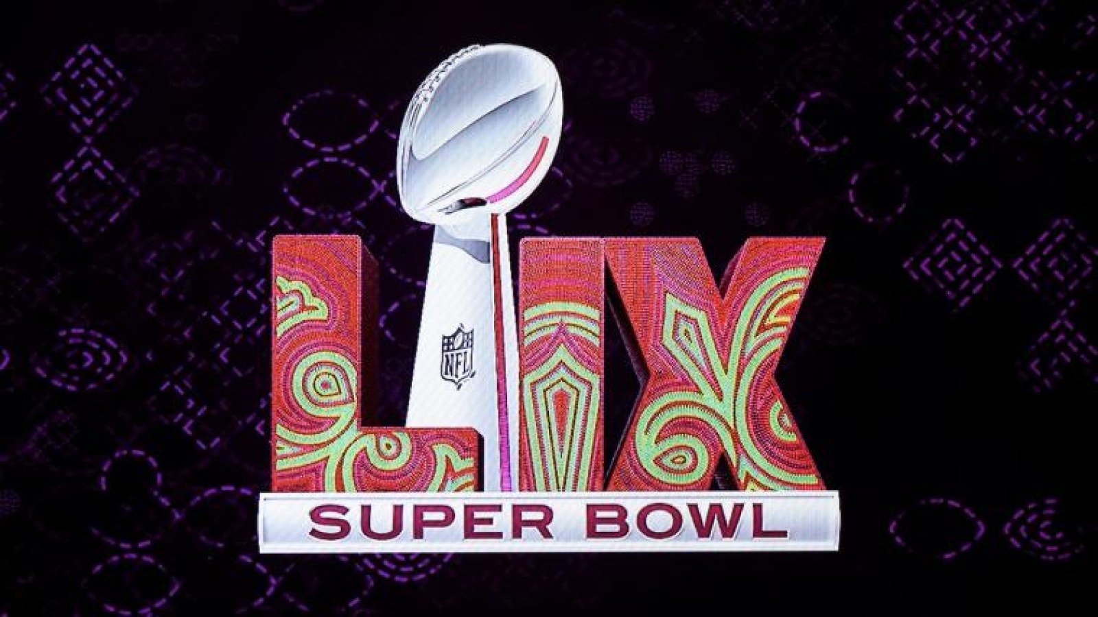 super bowl 59 logo conspiracy theory sparks mystery possible hints next years nfl season super bowl 59 logo conspiracy theory sparks mystery and possible