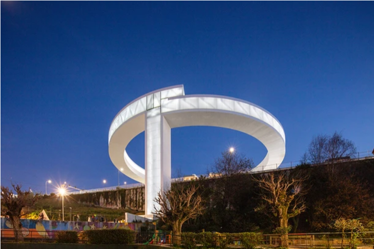 Halo-Shaped Elevator Redefines Urban Connectivity in Vigo’s Skyline